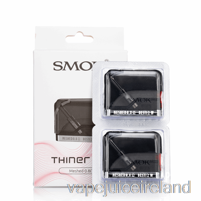 Vape Flavours SMOK THINER Replacement Pods 0.8ohm MESHED Pods